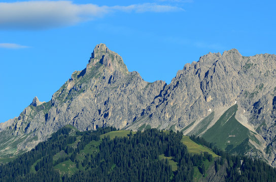 Zimba, Montafon, Vorarlberg, Oesterreich