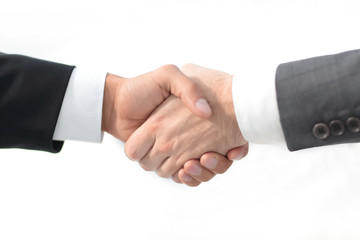 closeup.handshake of business partners
