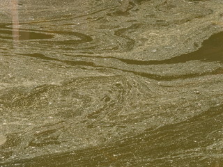schmutziges Wasser