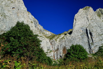 Gates of Fisht. Pshekh waterfall.