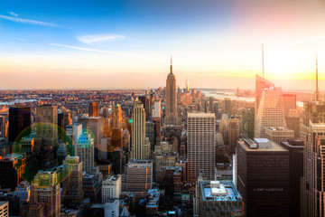 New York City Sunset - NYC - USA