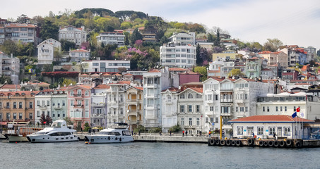 Fototapeta na wymiar Buildings in Istanbul City, Turkey