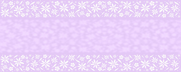 White flowers background design