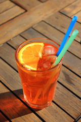 A Refreshing Glass of Spritz Aperol
