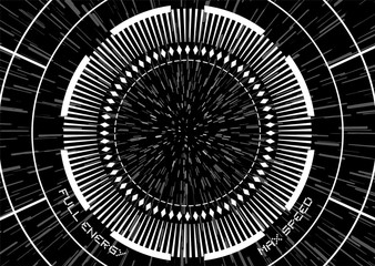 screen space ship traveling