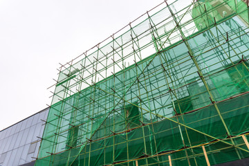 Obraz na płótnie Canvas crane in construction site