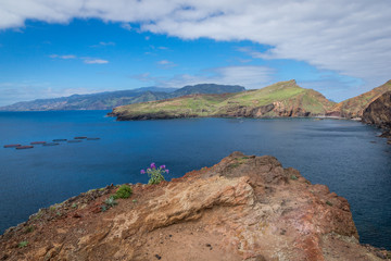 Fototapeta na wymiar Ponta de Sao Lourenco in Canical on the Madeira island, Portugal