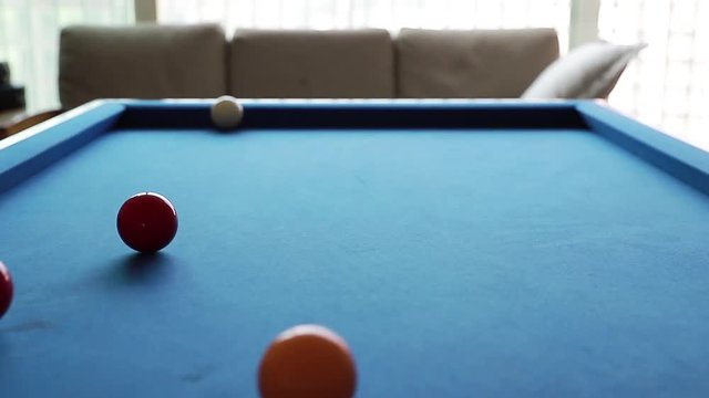 A skill 'In Side Angle Shot' carom billiards