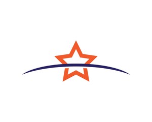 Fototapeta premium Star logo template