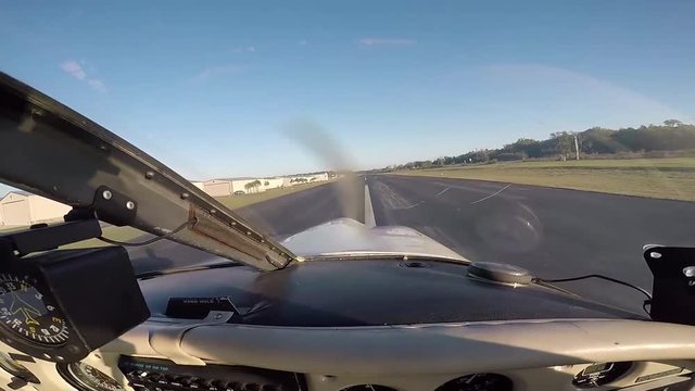 Small Airplane Take-Off