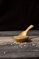 bowl of Sunflower Seeds