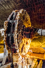 Fototapeta premium Les mines de sel de Wieliczka près de Cracovie