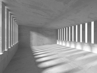 Fototapeta premium Abstract geometric concrete architecture background