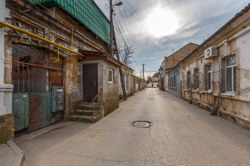 Old street in Crimea