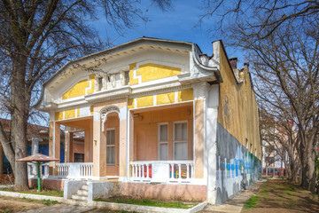 Old landmark building in Crimea