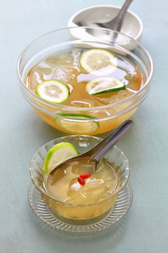 homemade aiyu jelly, taiwanese cold dessert