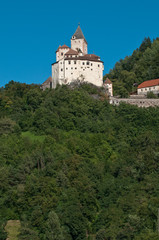 Fototapeta na wymiar Trostburg im Eisacktal in Südtirol