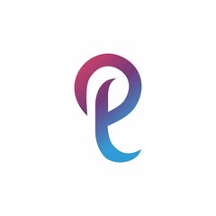 letter logo design for icon, web, technology, and corporate
