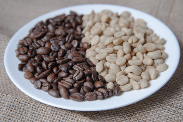 Coffee bean.