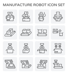 robot and box icon