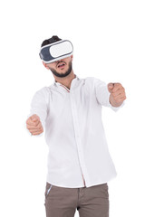 Driving a car in the game