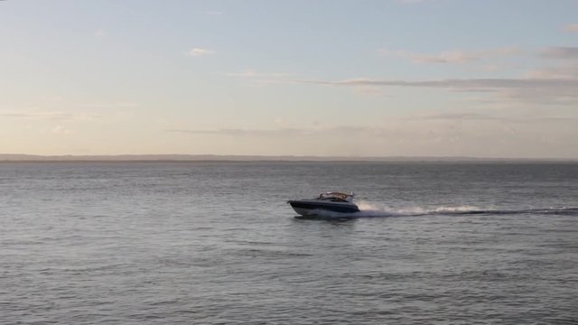 Boat on the coast 