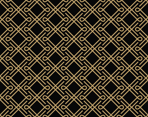 geometric seamless pattern with line, modern minimalist style pa