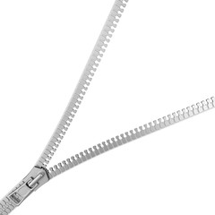 Zip Isolated on White © MR