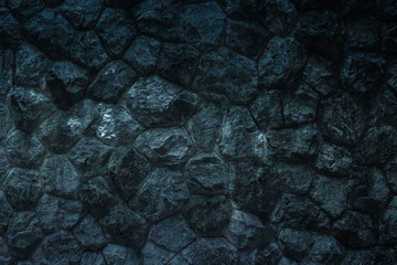 Blue background, stone pattern From Phuket Island Thailand