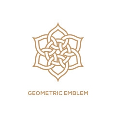 Geometric emblem
