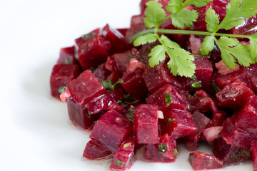 betteraves à la vinaigrette