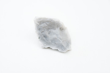 albite mineral isolated over white