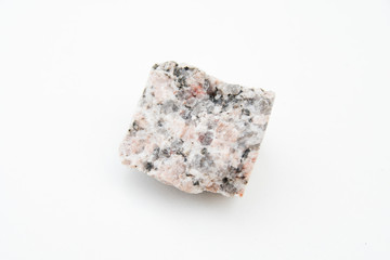 moyite rock isolated over white