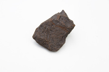 Obraz premium hematite mineral isolated over white