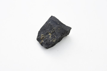 magnetite mineral isolated over white