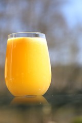 Fresh orange juice