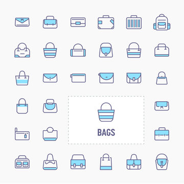 Bag Icon Set