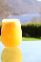 Fresh orange juice