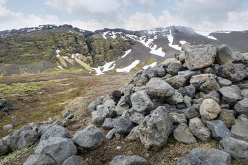 Rauðfeldsgjá - Sagenumwobene Schlucht, Island