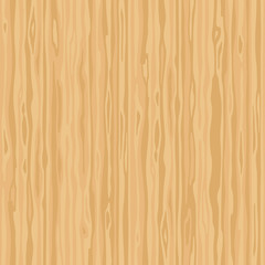 Beige wood texture background. Empty natural pattern swatch template. Realistic plank. Backdrop size square format. Vector illustration 