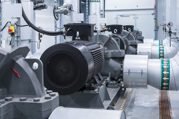 Pumps in the power plant