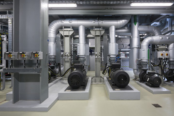 Pumps in the power plant