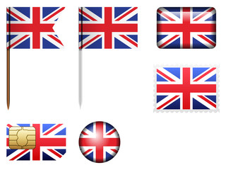 UK flag set