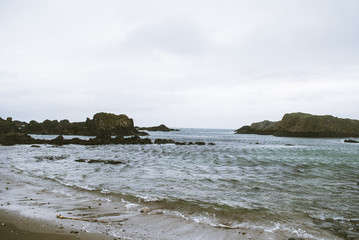 Fototapeta na wymiar Beach In Northern Ireland