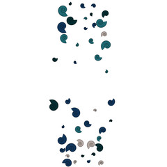 Festive Background with Colorful spirals. Trendy Pattern for Postcard, Print, Banner or Poster. Pretty spirals For Party Decoration, Wedding, Birthday or Anniversary Invitation. Vector