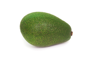 avocado fruit isolated on white