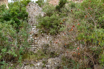Corbera, Valencia, Spain: 02.18.2018; The castle of Corbera