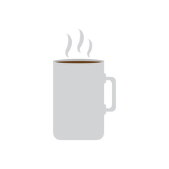 Isolated coffee mug icon