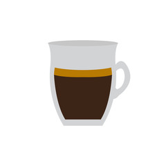 Isolated coffee mug icon