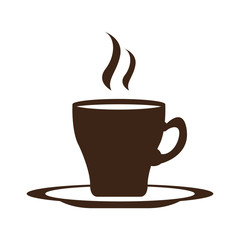 Isolated coffee mug icon
